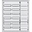 U63 U Compact distribution board, Flush mounting, 216 SU, Isolated (Class II), IP31, Field Width: 3, Rows: 6, 984 mm x 810 mm x 120 mm thumbnail 1