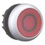 Illuminated pushbutton actuator, RMQ-Titan, Flush, momentary, red, inscribed, Bezel: titanium thumbnail 7