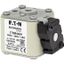 Fuse-link, high speed, 550 A, AC 690 V, size 1, 53 x 69 x 51 mm, aR, IEC, UL, single indicator, flush end, 18 UNC thumbnail 1