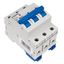 Miniature Circuit Breaker (MCB) AMPARO 10kA, D 4A, 3-pole thumbnail 3