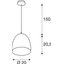 PARA CONE 20 pendulum luminaire, round, copper, E27, max.60W thumbnail 2