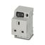 Socket outlet for distribution board Phoenix Contact EO-G/UT/SH/S 250V 13A AC thumbnail 2