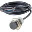 Proximity switch, E57P Performance Short Body Serie, 1 NC, 3-wire, 10 – 48 V DC, M18 x 1 mm, Sn= 8 mm, Non-flush, PNP, Stainless steel, 2 m connection thumbnail 1
