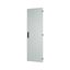 Section wide door, ventilated, right, HxW=2000x600mm, IP42, grey thumbnail 2