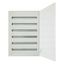 Complete flush-mounted flat distribution board, white, 33 SU per row, 6 rows, type C thumbnail 8