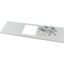 Front cover, +mounting kit, for NZM3, vertical, 3p, HxW=600x425mm, grey thumbnail 4