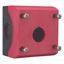 Surface mounting enclosure, black, red cover thumbnail 8