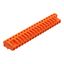 THT female header angled Pin spacing 5.08 mm orange thumbnail 1