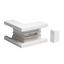 Thorsman - TEK-YH123 - external corner/front cover - 72 mm - white thumbnail 4