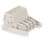 1-conductor female connector Push-in CAGE CLAMP® 10 mm² light gray thumbnail 3