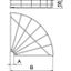 GRB 90 560 FT 90° mesh cable tray bend  55x600 thumbnail 2