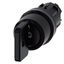 Key-operated switch O.M.R, 22 mm, round, plastic, lock number 73034, black, with 2 keys, 3 switch positions I-O thumbnail 2