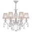 Elegant Grace Chandelier White with Gold thumbnail 3