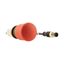 Emergency stop/emergency switching off pushbutton, Mushroom-shaped, 38 mm, Pull-to-release function, 2 NC, Cable (black) with M12A plug, 5 pole, 0.2 m thumbnail 15