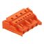 1-conductor female connector CAGE CLAMP® 2.5 mm² orange thumbnail 1