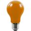 LED E27 Fila GLS A60x105 230V 1W AC Orange Non-Dim thumbnail 1