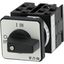 On-Off switch, T0, 20 A, flush mounting, 4 contact unit(s), 8-pole, with black thumb grip and front plate thumbnail 9