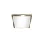 Kaju Recessed LED Downlight SQ 8W Brass thumbnail 1