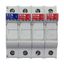 Fuse-holder, LV, 30 A, AC 600 V, 10 x 38 mm, 3P+N, UL, IEC, DIN rail mount thumbnail 13