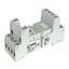 Socket for relays: R2N. Grey colour. thumbnail 3