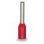 Ferrule Sleeve for 1 mm² / AWG 18 insulated red thumbnail 3
