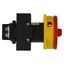 Main switch, P1, 40 A, flush mounting, 3 pole + N, Emergency switching off function, With red rotary handle and yellow locking ring, Lockable in the 0 thumbnail 27