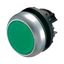 Illuminated pushbutton actuator, RMQ-Titan, Flush, momentary, green, Blank, Bezel: titanium thumbnail 2