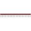 Accessory for PYF-PU/P2RF-PU, 7.75mm pitch, 20 Poles, Red color thumbnail 2