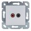 Audio socket, silver thumbnail 5