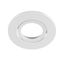 UNIVERSAL DOWNLIGHT Cover, for Downlight IP20, pivoting, round, white thumbnail 1