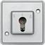 Push-btn DIN cylinder key switch insrt f. roller shut.s, aluminium, Anti-Vanda. thumbnail 3