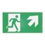 P-LIGHT Emergency stair sign, small, green thumbnail 2