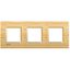 LL - cover plate 2x3P 71mm bamboo thumbnail 1