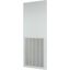 Rear wall ventilated, for HxW = 2000 x 850mm, IP42, grey thumbnail 2