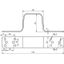 Bridging bracket L 170mm, Al without central bore thumbnail 2