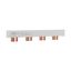 BUSBAR, low voltage, 100 A, AC 600 V, DC 600 V, 22 x 37 x 214 mm, 12P, UL thumbnail 5