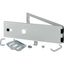 Opening metal front plate for drawer, closed IP55, H=150mm, grey thumbnail 4