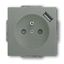 20 MUCBUSB-803-500 CoverPlates (partly incl. Insert) USB charging devices grey metallic thumbnail 3