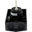 On-Off switch, T0, 20 A, surface mounting, 2 contact unit(s), 3 pole, with black thumb grip and front plate thumbnail 20