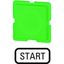 Button plate, green, START thumbnail 5