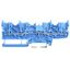 2022-1804 4-pin carrier terminal block; for DIN-rail 35 x 15 and 35 x 7.5; blue thumbnail 2