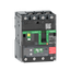 Circuit breaker, ComPacT NSXm 100N, 50kA/415VAC, 3 poles, MicroLogic 4.1 trip unit 100A, lugs/busbars thumbnail 4