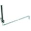 Rod holder with brace L 475mm St/tZn for pitched roof with StSt bolt R thumbnail 1