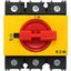 On-Off switch, P3, 63 A, service distribution board mounting, 3 pole, Emergency switching off function, with red thumb grip and yellow front plate, Lo thumbnail 15