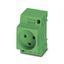 Socket outlet for distribution board Phoenix Contact EO-K/UT/GN 250V 16A AC thumbnail 1