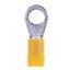 Insulated ring connector terminal M5 yellow, 4-6mmý thumbnail 2