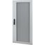 Transparent door (sheet metal), 3-point locking mechanism with clip-down handle, right-hinged, IP55, HxW=1230x570mm thumbnail 2