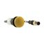 Indicator light, Flat, Cable (black) with M12A plug, 4 pole, 1 m, Lens yellow, LED white, 24 V AC/DC thumbnail 15