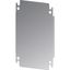 Mounting plate, galvanized, for HxW=1200x1200mm thumbnail 3