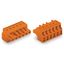 2-conductor female connector Push-in CAGE CLAMP® 2.5 mm² orange thumbnail 1